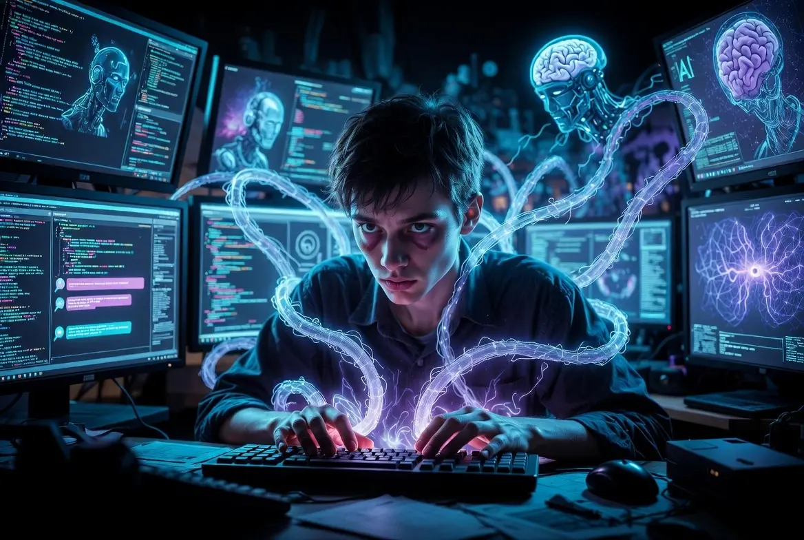 El efecto espejo: cuando los desarrolladores pierden el sueño programando con IA